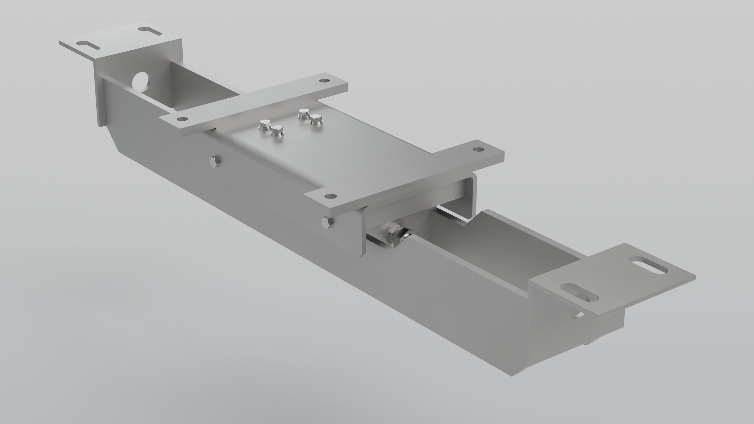 CBW1-1 welded stainless steel compact belt weigher on its own