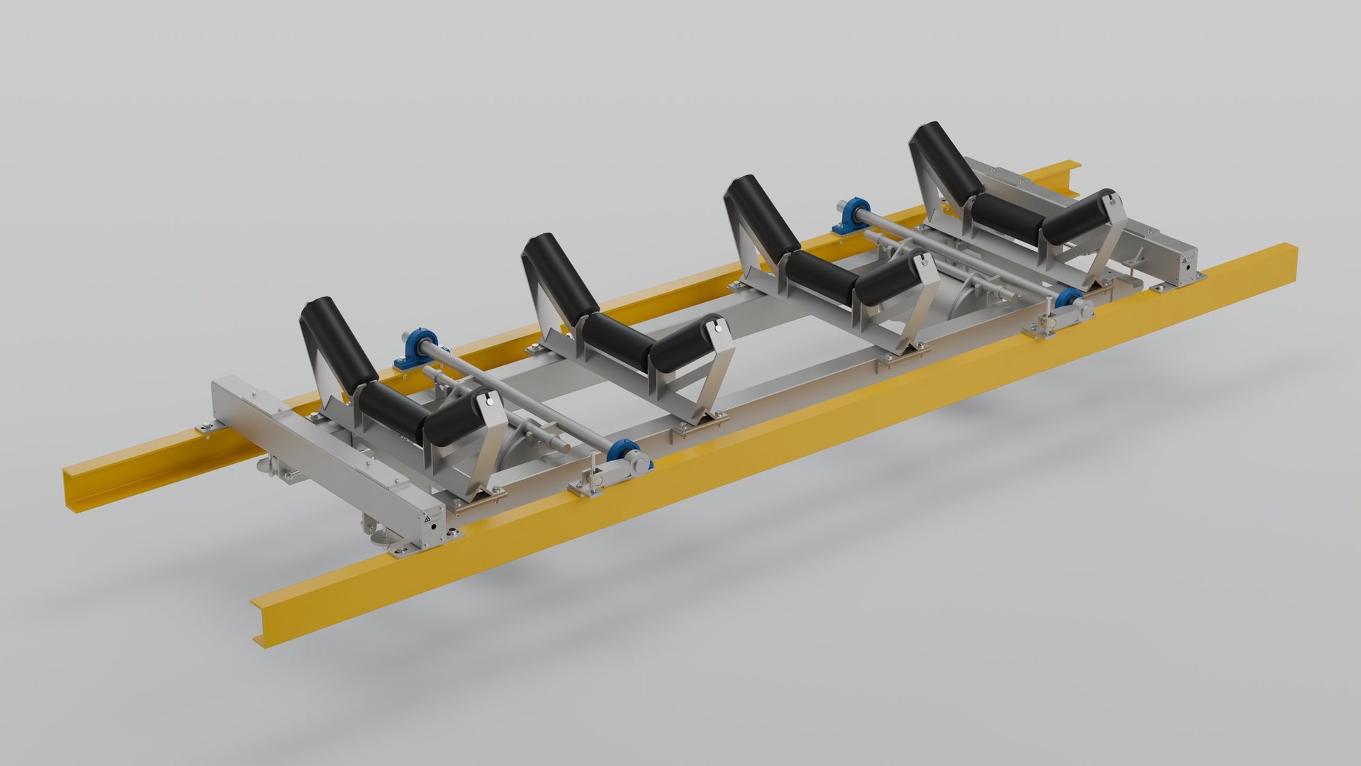 PBW4-4 weigh frame, bead-blasted stainless steel option